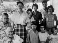 Lower l-r: Unknown, Grampa Winderweedle, Sheila, Susan, Wendy Campbell Upper l-r: David Flagg, Boots, Sandra Gail, Pam, Bobby, Mary Van