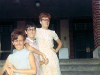 Ware Shoals Inn, S.C. August of 1968 "Rusty, Susan & Sandy Taken in front of Inn"