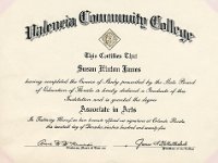 Susan's AA Diploma