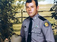 Ed James in his Highway Patrol uniform