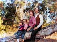 Thanksgiving at the farm - Philip, Winde, Mary Van & Phil Ellenberg