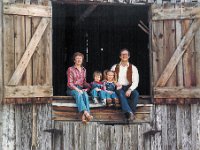 Thanksgiving at the farm - Mary Van , Philip, Winde & Phil Ellenberg